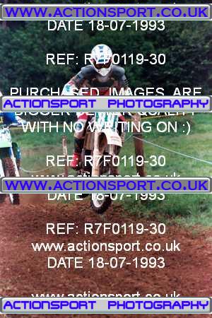 Photo: R7F0119-30 ActionSport Photography 18/07/1993 AMCA Bath AMCC - Ston Easton  _2_Seniors #89