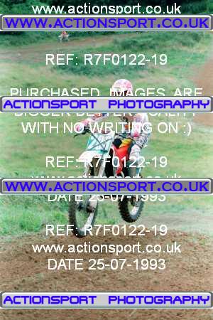 Photo: R7F0122-19 ActionSport Photography 25/07/1993 AMCA Tormarton AMCC - St Catherines  _1_Juniors #6203