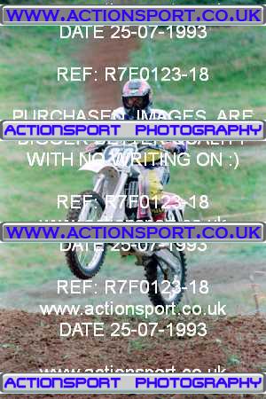 Photo: R7F0123-18 ActionSport Photography 25/07/1993 AMCA Tormarton AMCC - St Catherines  _1_Juniors #20