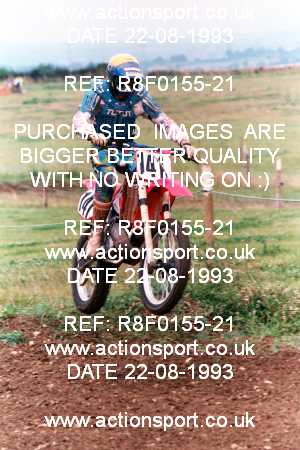 Photo: R8F0155-21 ActionSport Photography 22/08/1993 AMCA North Avon MXC _1_Experts250-500 #141
