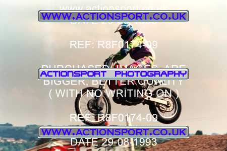 Photo: R8F0174-09 ActionSport Photography 29/08/1993 AMCA Stroud MCC - Horsley _4_Juniors250-500-Gp1 #101
