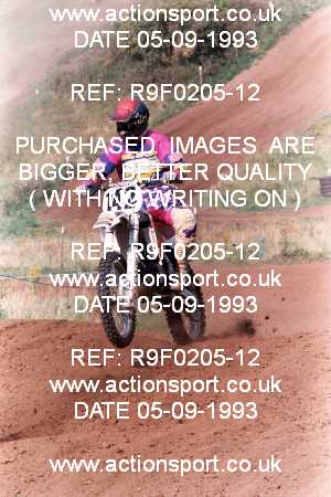 Photo: R9F0205-12 ActionSport Photography 05/09/1993 AMCA Tormarton MXC - St Catherines _3_ExpertsGp1 #142