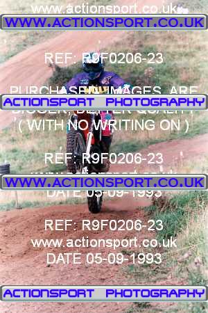 Photo: R9F0206-23 ActionSport Photography 05/09/1993 AMCA Tormarton MXC - St Catherines _4_JuniorUnlimitedGp1 #43