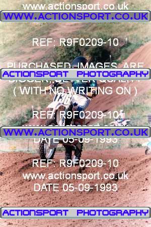 Photo: R9F0209-10 ActionSport Photography 05/09/1993 AMCA Tormarton MXC - St Catherines _7_JuniorUnlimitedGp2 #136