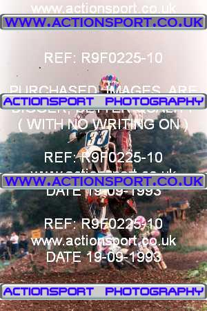 Photo: R9F0225-10 ActionSport Photography 19/09/1993 AMCA Marshfield MXC [500 Qualifiers] - Marshfield _5_SeniorsUnlimited #33
