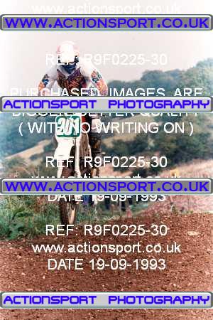 Photo: R9F0225-30 ActionSport Photography 19/09/1993 AMCA Marshfield MXC [500 Qualifiers] - Marshfield _5_SeniorsUnlimited #201