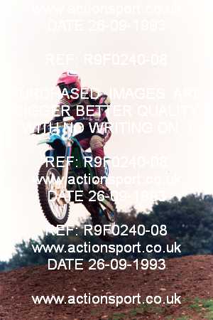 Photo: R9F0240-08 ActionSport Photography 26/09/1993 AMCA Stroud & District [250 Qualifiers] - Horsley  _6_125Seniors #88