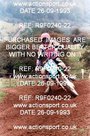 Photo: R9F0240-22 ActionSport Photography 26/09/1993 AMCA Stroud & District [250 Qualifiers] - Horsley  _6_125Seniors #88