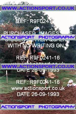 Photo: R9F0241-16 ActionSport Photography 26/09/1993 AMCA Stroud & District [250 Qualifiers] - Horsley  _7_250-500Experts #1