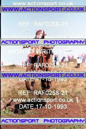 Photo: RAF0258-21 ActionSport Photography 17/10/1993 AMCA Dursley MXC - Nympsfield _3_JuniorsGp2 #40