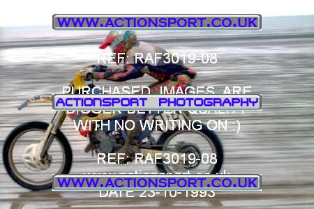 Photo: RAF3019-08 ActionSport Photography 23,24/10/1993 Weston Beach Race  _1_Sunday #105