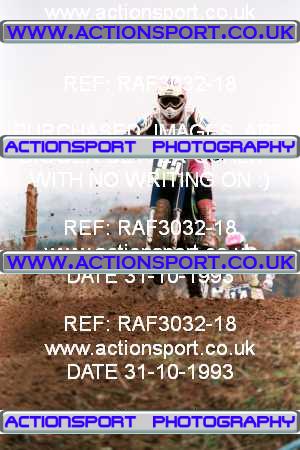 Photo: RAF3032-18 ActionSport Photography 31/10/1993 AMCA Cheltenham Spa SC [Fourstroke Championship] - Brookthorpe  _3_Juniors #95