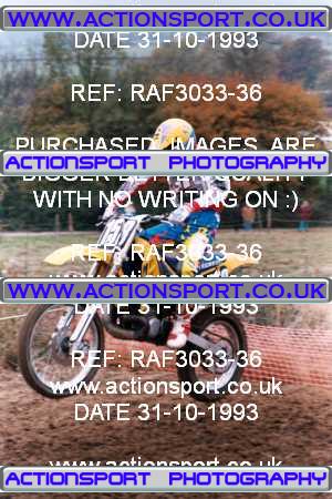 Photo: RAF3033-36 ActionSport Photography 31/10/1993 AMCA Cheltenham Spa SC [Fourstroke Championship] - Brookthorpe  _3_Juniors #158