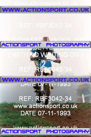 Photo: RBF3042-34 ActionSport Photography 07/11/1993 AMCA Gloucester MXC - Haresfield _7_125Experts #2