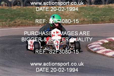 Photo: S2F3080-15 ActionSport Photography 20/02/1994 Shenington Kart Club  _3_JuniorTKM #92