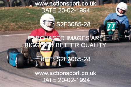 Photo: S2F3085-28 ActionSport Photography 20/02/1994 Shenington Kart Club  _8_100C92-100A #27