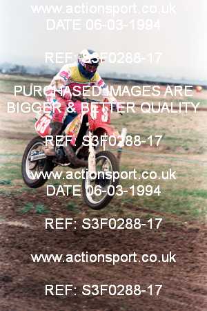 Photo: S3F0288-17 ActionSport Photography 06/03/1994 AMCA North Avon MC - Hinton  _6_250-750Seniors #33