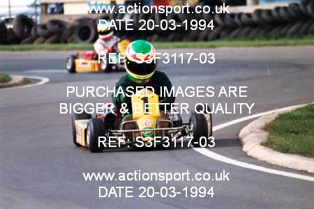 Photo: S3F3117-03 ActionSport Photography 20/03/1994 Shenington Kart Club  _1_Cadets #1