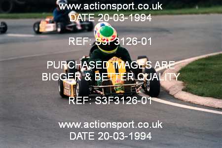 Photo: S3F3126-01 ActionSport Photography 20/03/1994 Shenington Kart Club  _1_Cadets #1