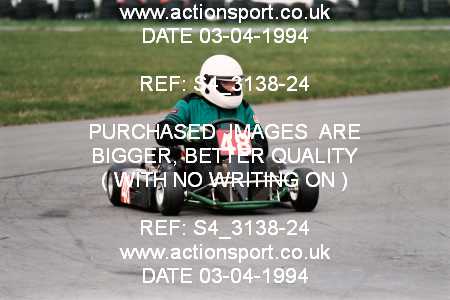 Photo: S4_3138-24 ActionSport Photography 03/04/1994 Rissington Kart Club _1_SeniorTKM #48