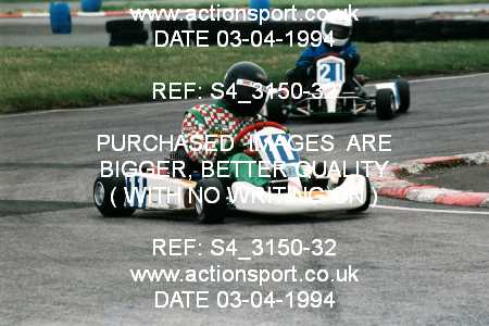 Photo: S4_3150-32 ActionSport Photography 03/04/1994 Rissington Kart Club _B_Junior100B-100C-ICA #21
