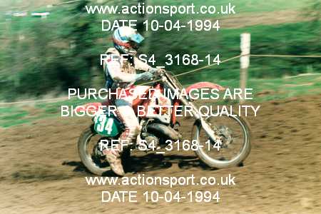Photo: S4_3168-14 ActionSport Photography 10/04/1994 AMCA Gloucester MXC - Haresfield _6_250-500Seniors #34