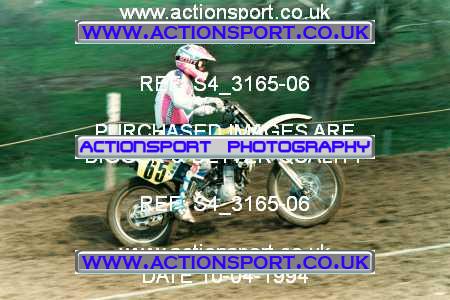 Photo: S4_3165-06 ActionSport Photography 10/04/1994 AMCA Gloucester MXC - Haresfield _4_500Experts #65