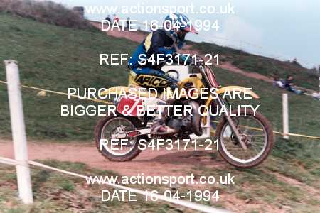 Photo: S4F3171-21 ActionSport Photography 16/04/1994 BSMA National - Ladram Bay  _2_80s #7
