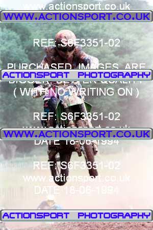 Photo: S6F3351-02 ActionSport Photography 18/06/1994 BSMA National Vale of Rossendale MC - Appley Bridge _2_Seniors #3