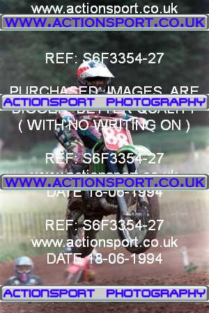 Photo: S6F3354-27 ActionSport Photography 18/06/1994 BSMA National Vale of Rossendale MC - Appley Bridge _4_80s #88