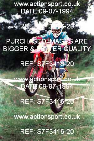 Photo: S7F3416-20 ActionSport Photography 09/07/1994 South Somerset SSC Festival of Motocross - Colyton  _1_Experts #8