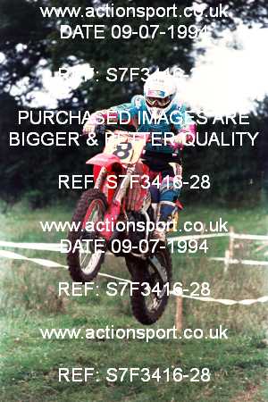 Photo: S7F3416-28 ActionSport Photography 09/07/1994 South Somerset SSC Festival of Motocross - Colyton  _1_Experts #8