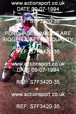 Photo: S7F3420-35 ActionSport Photography 09/07/1994 South Somerset SSC Festival of Motocross - Colyton  _3_100s #41