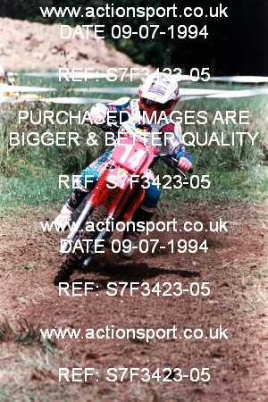 Photo: S7F3423-05 ActionSport Photography 09/07/1994 South Somerset SSC Festival of Motocross - Colyton  _4_80s #14