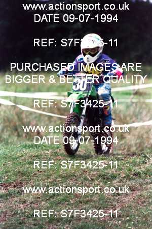 Photo: S7F3425-11 ActionSport Photography 09/07/1994 South Somerset SSC Festival of Motocross - Colyton  _5_60s #30