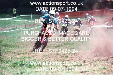 Photo: S7F3425-24 ActionSport Photography 09/07/1994 South Somerset SSC Festival of Motocross - Colyton  _1_Experts #8