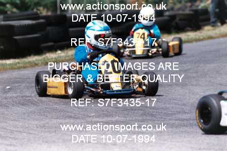 Photo: S7F3435-17 ActionSport Photography 10/07/1994 Clay Pigeon Kart Club _1_Cadets #20