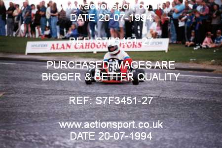 Photo: S7F3451-27 ActionSport Photography 20/07/1994 Ulster Kart Club - Carrickfergus Road Races NonGearbox #69