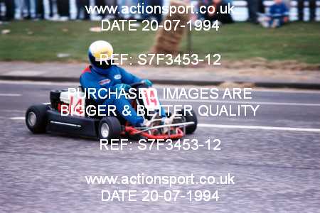 Photo: S7F3453-12 ActionSport Photography 20/07/1994 Ulster Kart Club - Carrickfergus Road Races ProKarts #14