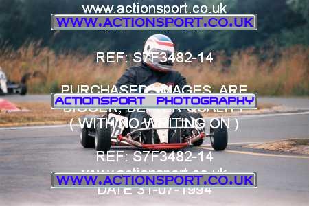 Photo: S7F3482-14 ActionSport Photography 31/07/1994 Dunkeswell Kart Club _3_100C89 #96