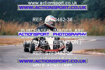 Photo: S7F3482-36 ActionSport Photography 31/07/1994 Dunkeswell Kart Club _3_100C89 #96