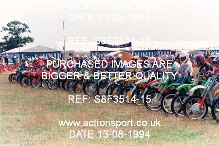 Photo: S8F3514-15 ActionSport Photography 13/08/1994 Yeovil MXC Supercross _2_Seniors #5