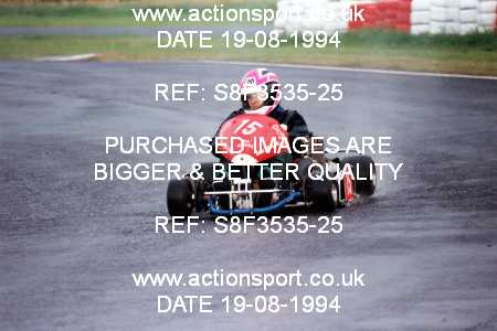 Photo: S8F3535-25 ActionSport Photography 19/08/1994 Ulster Kart Club Irish Kart Gran Prix - Nutts Corner _2_AllGearboxClasses #15