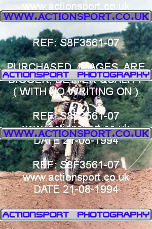 Photo: S8F3561-07 ActionSport Photography 21/08/1994 AMCA Stroud & District MC [250 Qualifiers] - Horsley _7_250Qualifiers #32