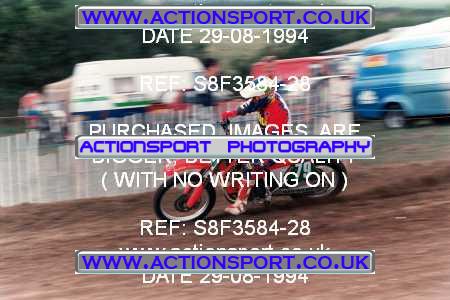 Photo: S8F3584-28 ActionSport Photography 29/08/1994 AMCA Purbeck MCC - Plush _3_Seniors #79