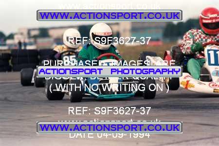 Photo: S9F3627-37 ActionSport Photography 04/09/1994 Midlands Kart Championship - Little Rissington _5_Junior100B #11