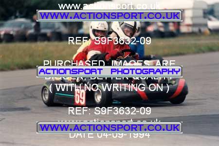Photo: S9F3632-09 ActionSport Photography 04/09/1994 Midlands Kart Championship - Little Rissington _1_SeniorTKM #69