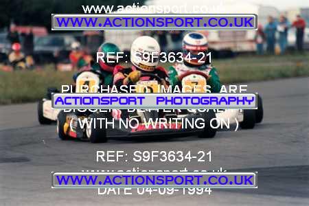 Photo: S9F3634-21 ActionSport Photography 04/09/1994 Midlands Kart Championship - Little Rissington _A_FormulaA #8