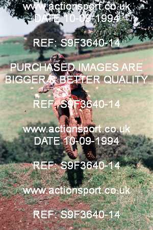 Photo: S9F3640-14 ActionSport Photography 10/09/1994 BSMA National West Devon MCC - Torrington  _2_Seniors #73