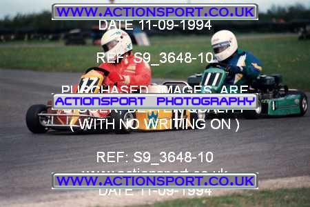 Photo: S9_3648-10 ActionSport Photography 11/09/1994 Clay Pigeon Kart Club _2_ProKart #11